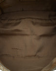 Fendi  Handbags Porch 8BR267 Beige Canvas Leather  Fendi