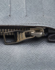 Louis Vuitton Tiger Portfolio Braza Long Wallet M32653 Gray Glassier Leather Men LOUIS VUITTON