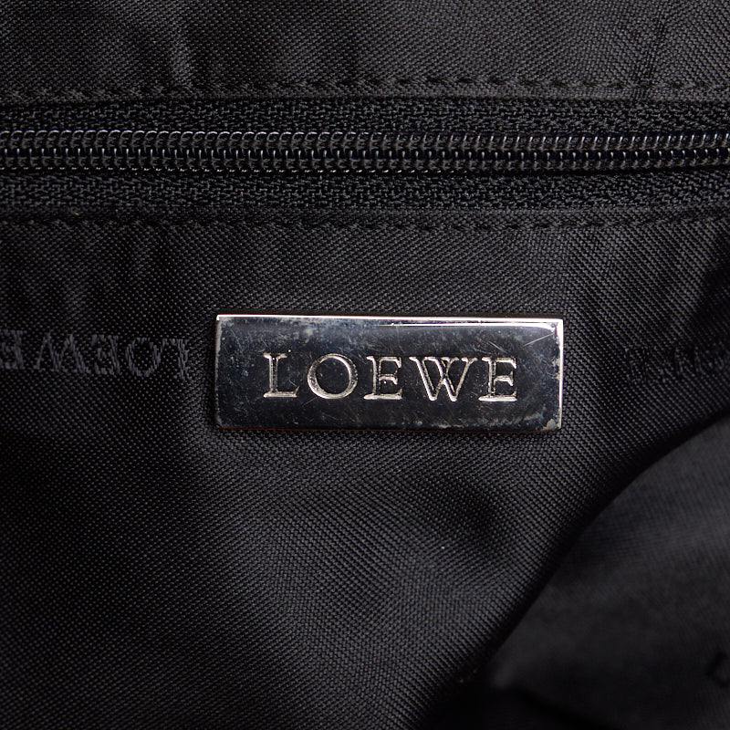 LOEWE Anagram 010302 Tote Bag Leather/Suede Orange