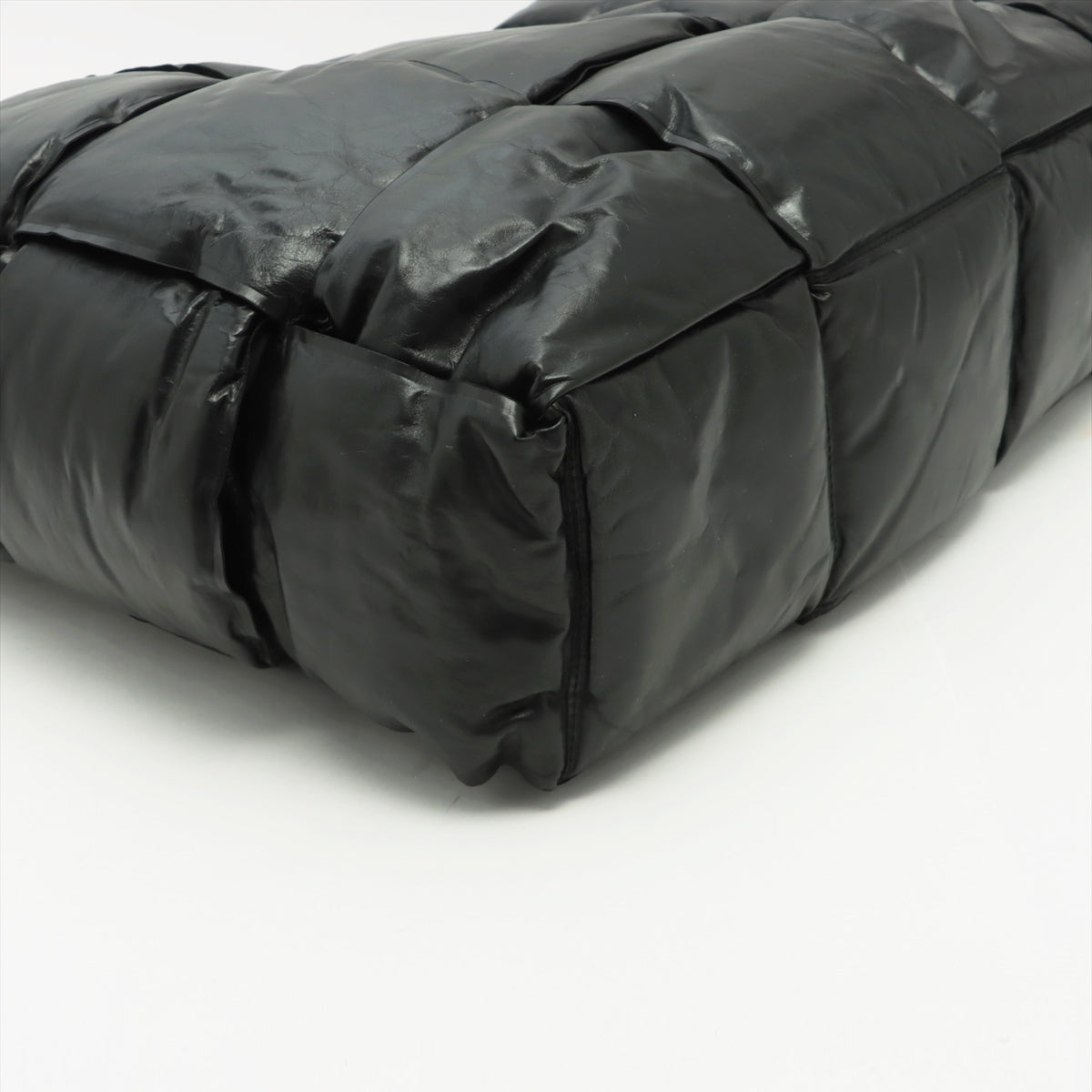 Bottega Veneta Maxine Introduction Padette Leather Tote Bag Black