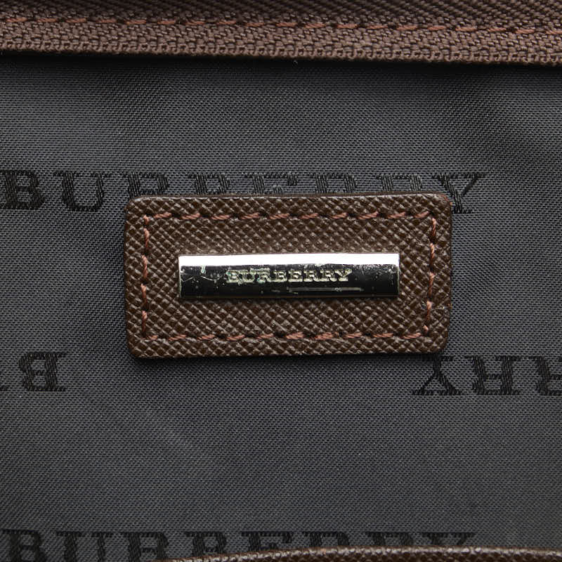 Burberry Business Bag Briefcase Paper Bag Brown Leather Men&#39;s BURBERRY