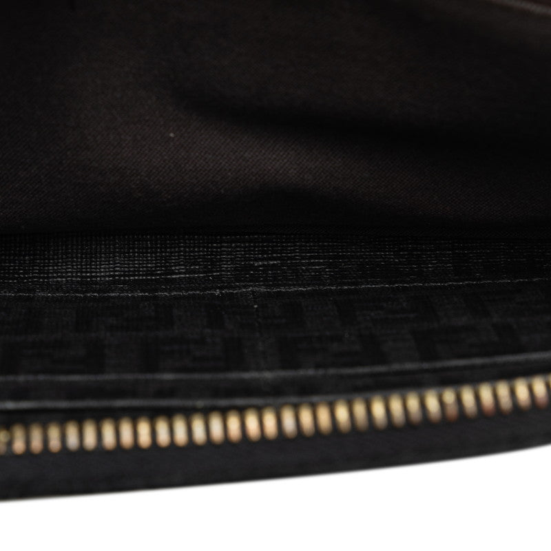 FENDI Long Wallet in Leather Black 8M0024 Ladies