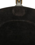 Christian Dior Shoulder Bag Crossbody Bag Black Calf Leather M9319UMOL