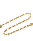 Chanel Vintage Cocomark Round Chain Belt Gold   Chanel