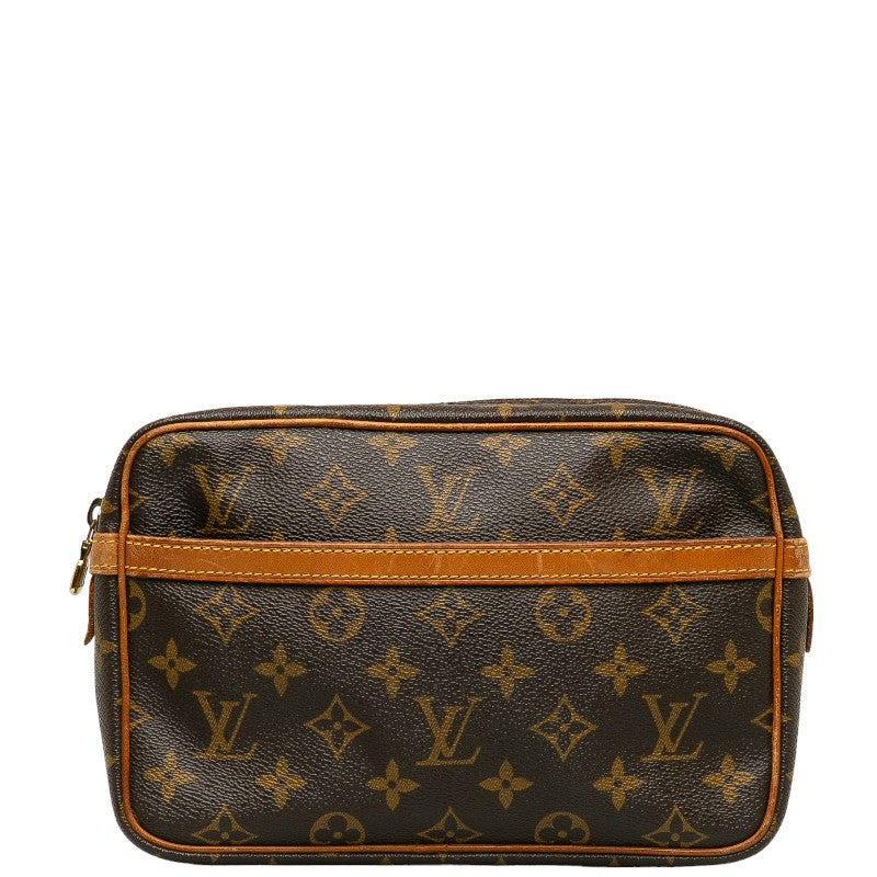 Louis Vuitton Monogram M51847 Second Bag Leather Brown