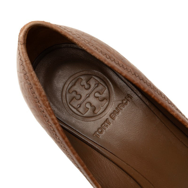 Tory Burch Tory Burch Pump&#39;s Leather Brown &#39;