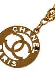 Chanel Big Coca-Cola Necklaces Gold   Chanel