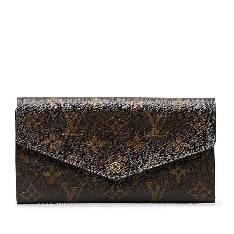 Louis Vuitton Sarah Long Wallet in Monogram M62234 Brown