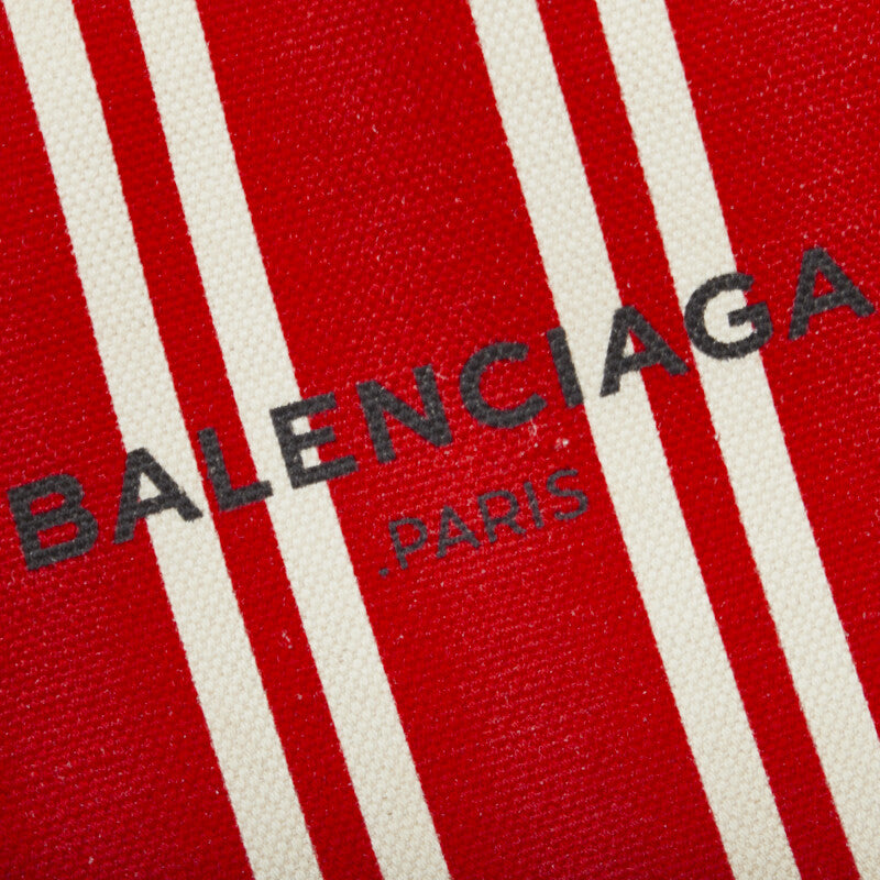 BALENCIAGA Clutch Bag in Canvas Leather Red 420407