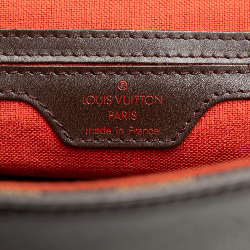 Louis Vuitton Louis Vuitton Damière N51132  Daypack PVC/Leather Brown