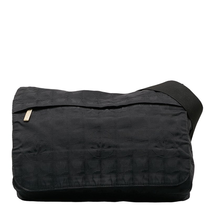 Chanel Black Nylon Shoulder Bag