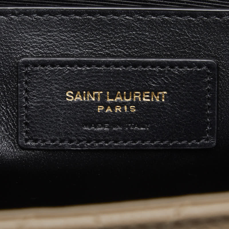 Saint Laurent 信封中鏈單肩包 600185 米色皮革 Saint Laurent