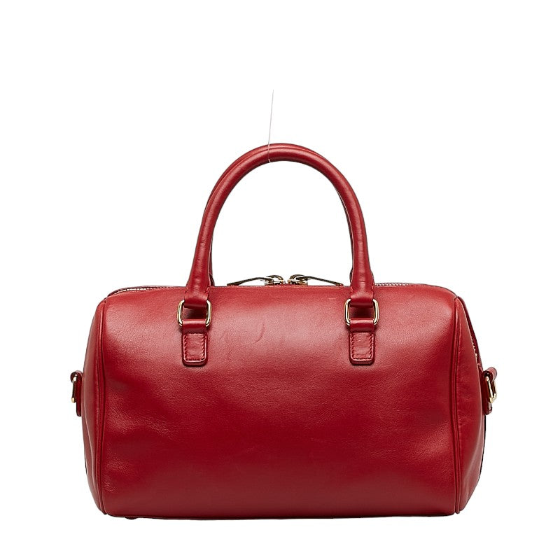 Saint Laurent Handbag  2WAY Red Leather Ladies Saint Laurent