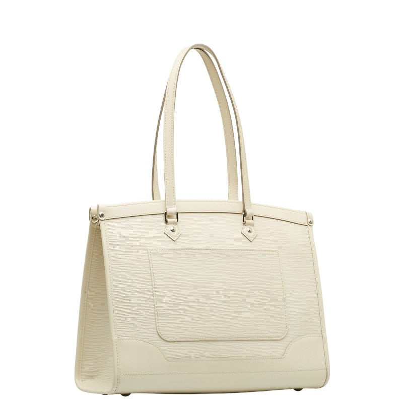 Louis Vuitton Epi Madeleine GM Shoulder Bag M5934J Ivory White Leather  Louis Vuitton