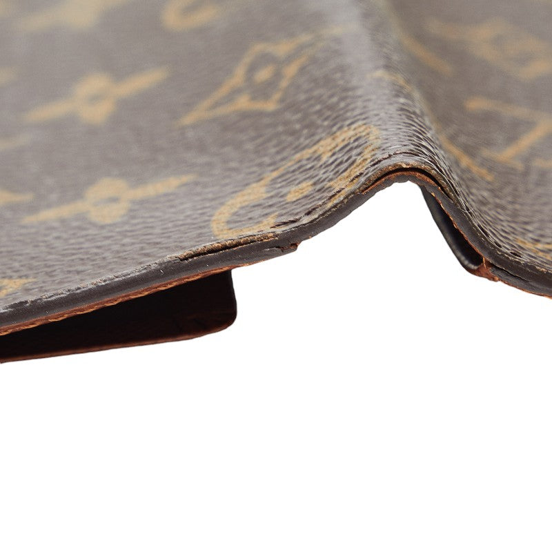 Louis Vuitton Monogram M61823 Long Wallet PVC/Leather Brown