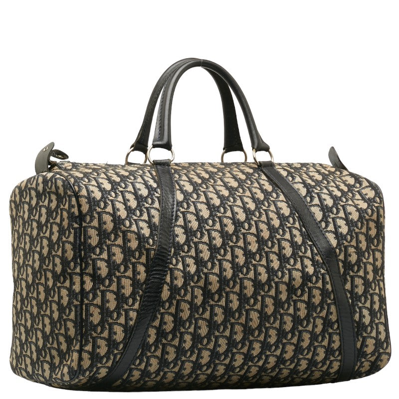 Dior Trotter Handbags Boston Bag  Beige Leather   Dior