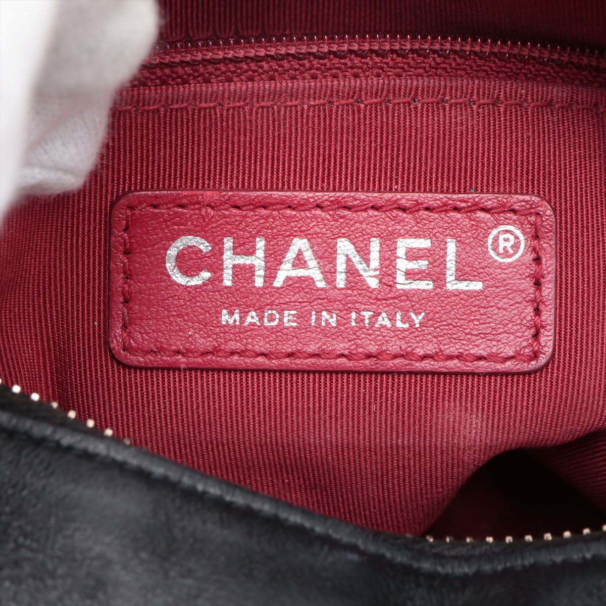Chanel Gabriel Du Chanel Vintage  Chain Shoulder Bag Black 28th