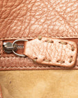 Fendi Selleria Manma Bucket Handbags One Sheldon 8BR101 Pink Leather Ladies Fendi