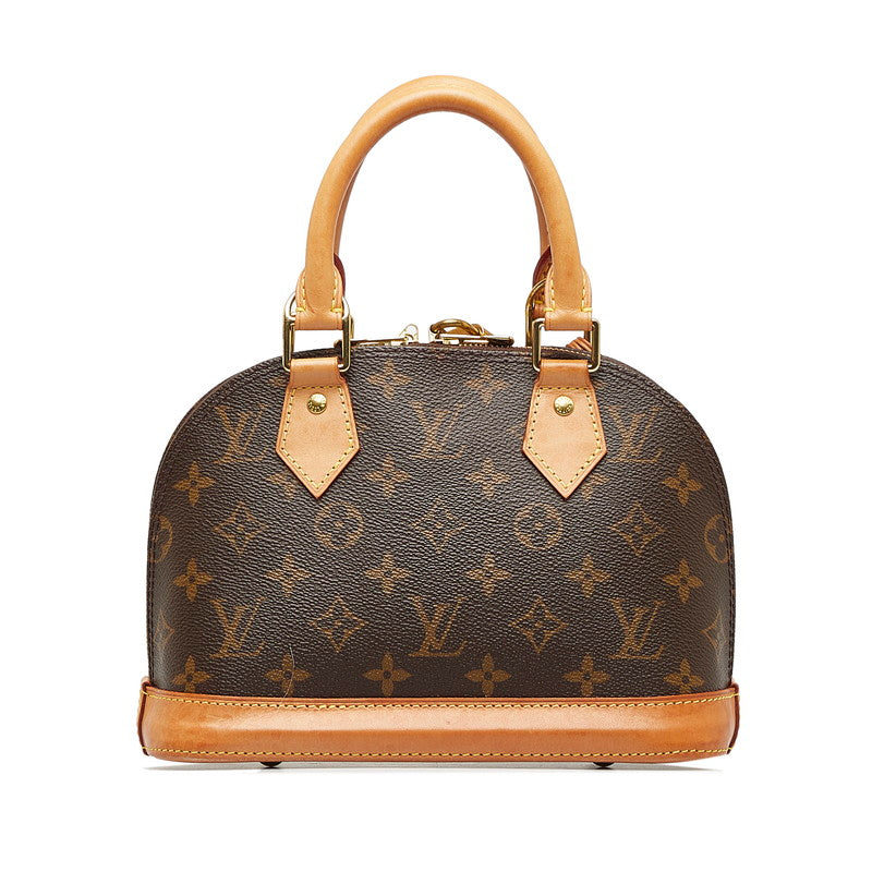 Louis Vuitton Monogram BB Handbag 2WAY M53152 Brown PVC Leather  Louis Vuitton