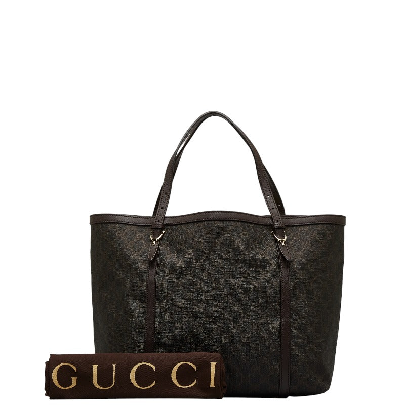 Gucci GG Sprime s Bag 309613 Brown PVC Leather  Gucci