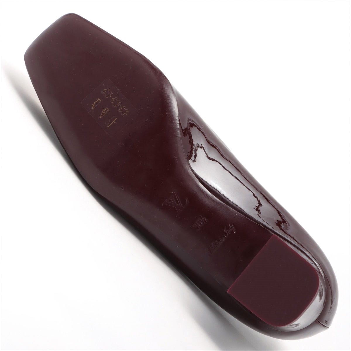 Louis Vuitton 15 years Patent Leather Pump 36 1/2  Bordeaux MA0125