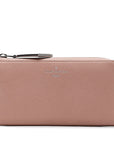 Louis Vuitton Trion Portfolio Comet L Fassner Long Wallet M60148 Magnolia Pink Leather Ladies Louis Vuitton