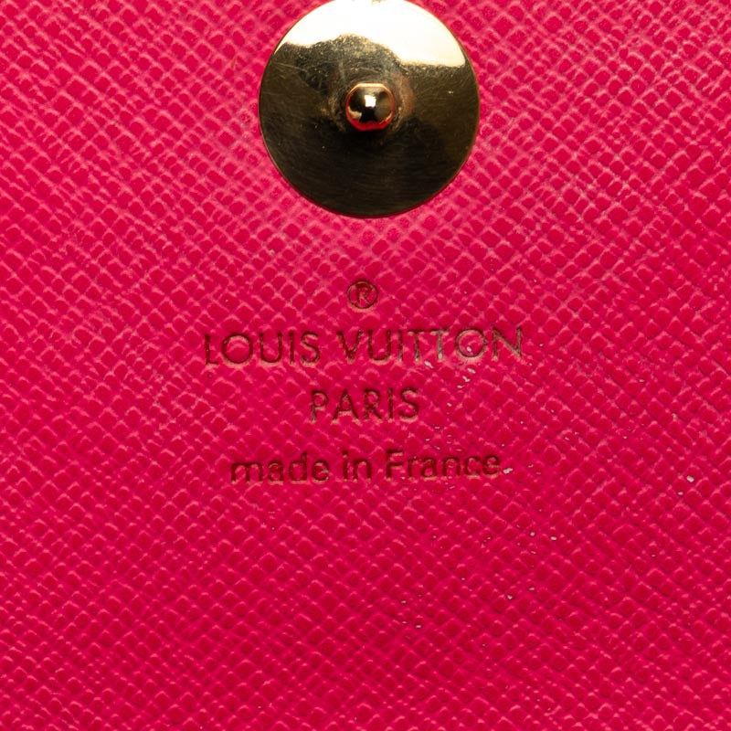 Louis Vuitton Monogram Multicolor M93533 Long Wallet PVC/Ledger Black Black