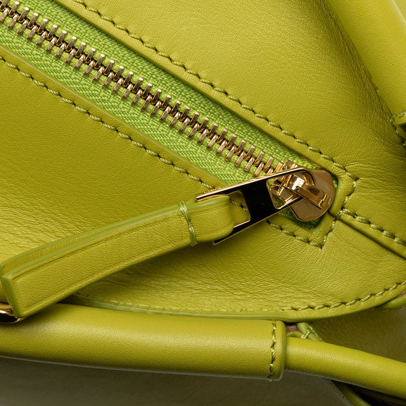 LOEWE Handbag in Leather Calfskin Green