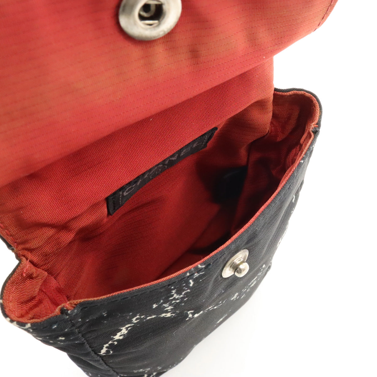 Chanel  Travel Line Western Bag Body Bag S Bag Mini Bag Nylon Black Black Red Red Blumin