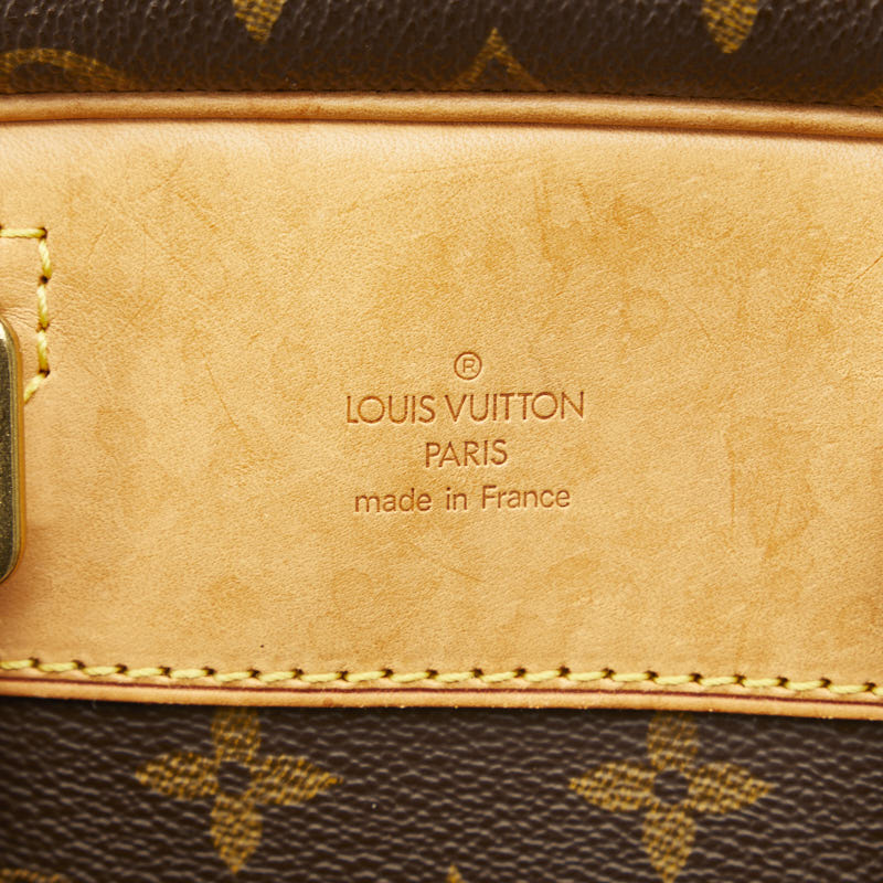 Louis Vuitton Monogram Evasion Bag Boston Bag M41443 Brown PVC Leather  Louis Vuitton