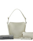 BALENCIAGA VALENCIAGA 684623 Handbags Leather White Ladies and Gentlemen