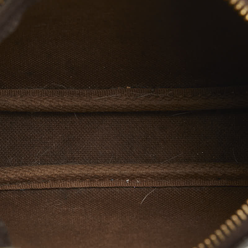 Louis Vuitton Monogram M58009  PVC/Leather Brown Ladies and Gentlemen
