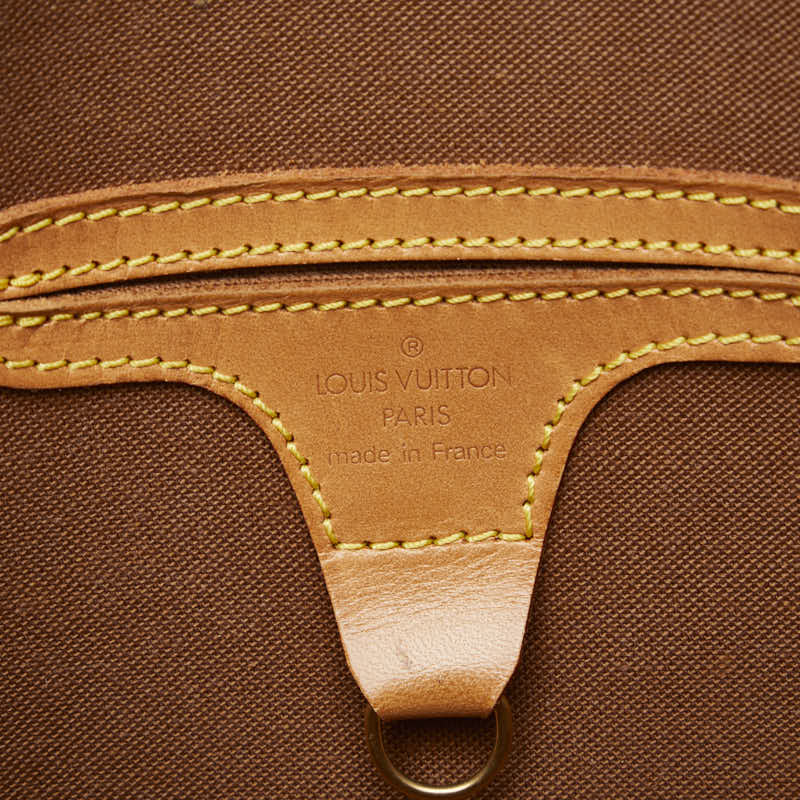 Louis Vuitton Monogram M51127 Handbag PVC/Leather Brown