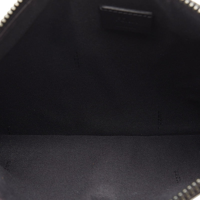 Fendi Total Cracksack Second Bag 7N0078 Black Multicolor Leather Ladies Fendi