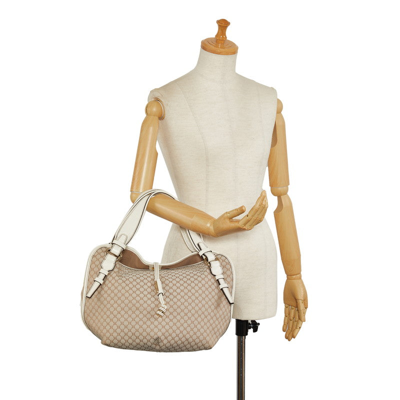 CELINE Top Handle Bag in Leather Ivory Ladies