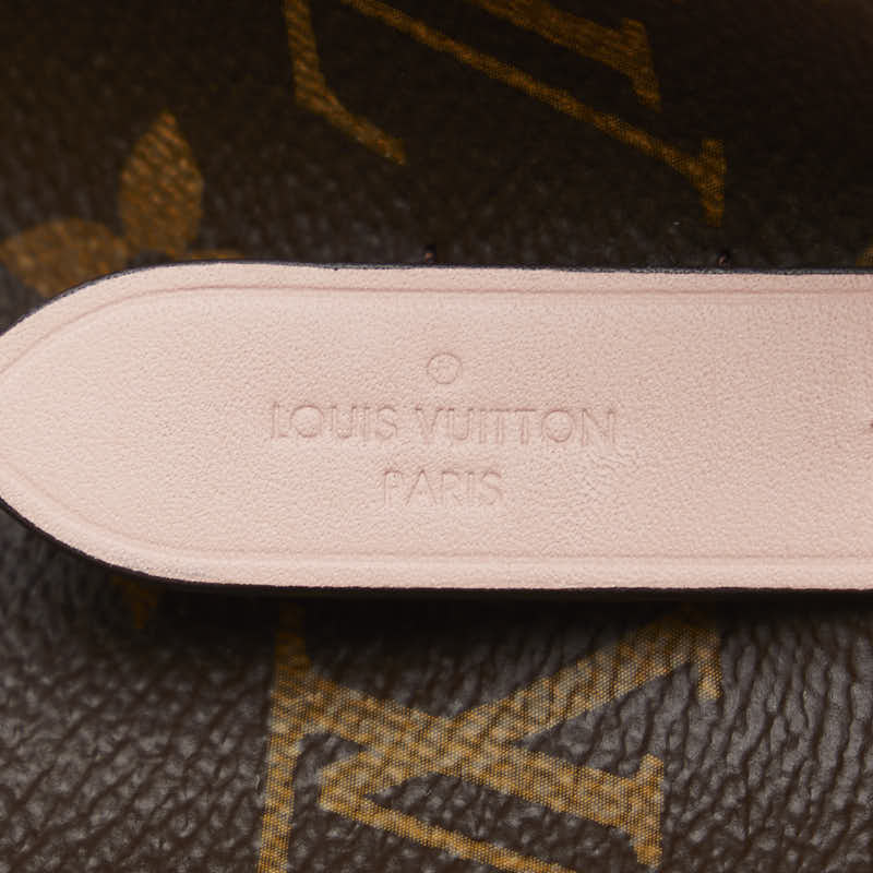 LOUIS VUITTON Louis Vuitton Monogram M44022 Shoulder Bag  Rose Puddle Pink Brown Lady Stirling