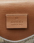 Gucci GG Spring Double Folded Wallet 309754 Beige Brown PVC Leather Ladies Gucci Gucci