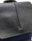Christian Dior Dior Christian Dior Dior Dior Homme Homme Motion Backpack Nylon Linen Leather Naybey Black Black Black