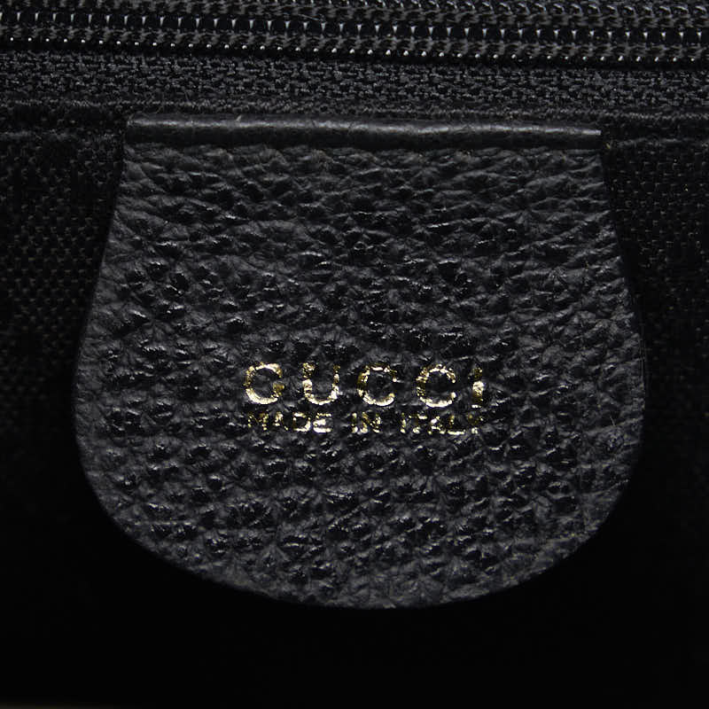Gucci Bamboo Lock Backpack 0032034 Black Sword Lady Gucci