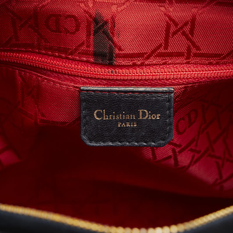 Dior  Handbag Shoulder Bag 2WAY Black Patent Leather  Dior