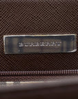 Burberry Nova Check  Handbags Brown Leather  Burberry