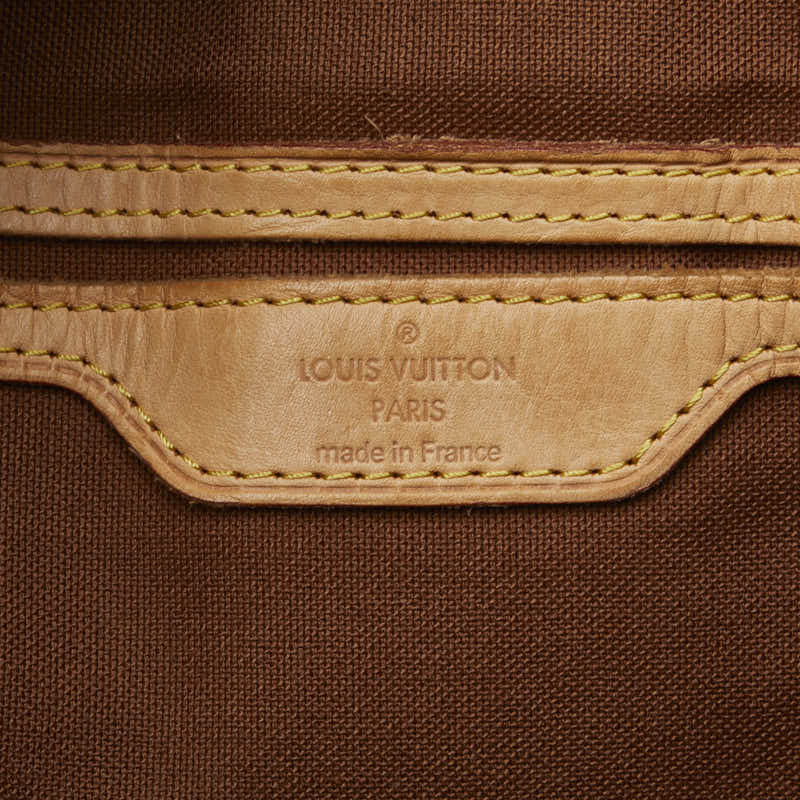 Louis Vuitton Monogram M40146  Bag Leather Brown