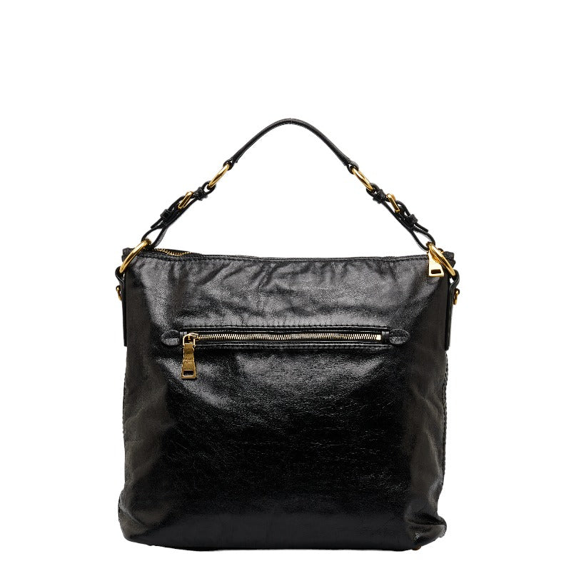 Prada Handbags Black Leather Ladies Prada (Paris)
