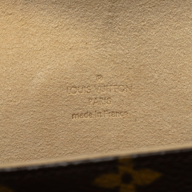 Louis Vuitton Monogram Pochette 佛羅倫薩 S 身體包 M51855 棕色 PVC 皮革 Louis Vuitton