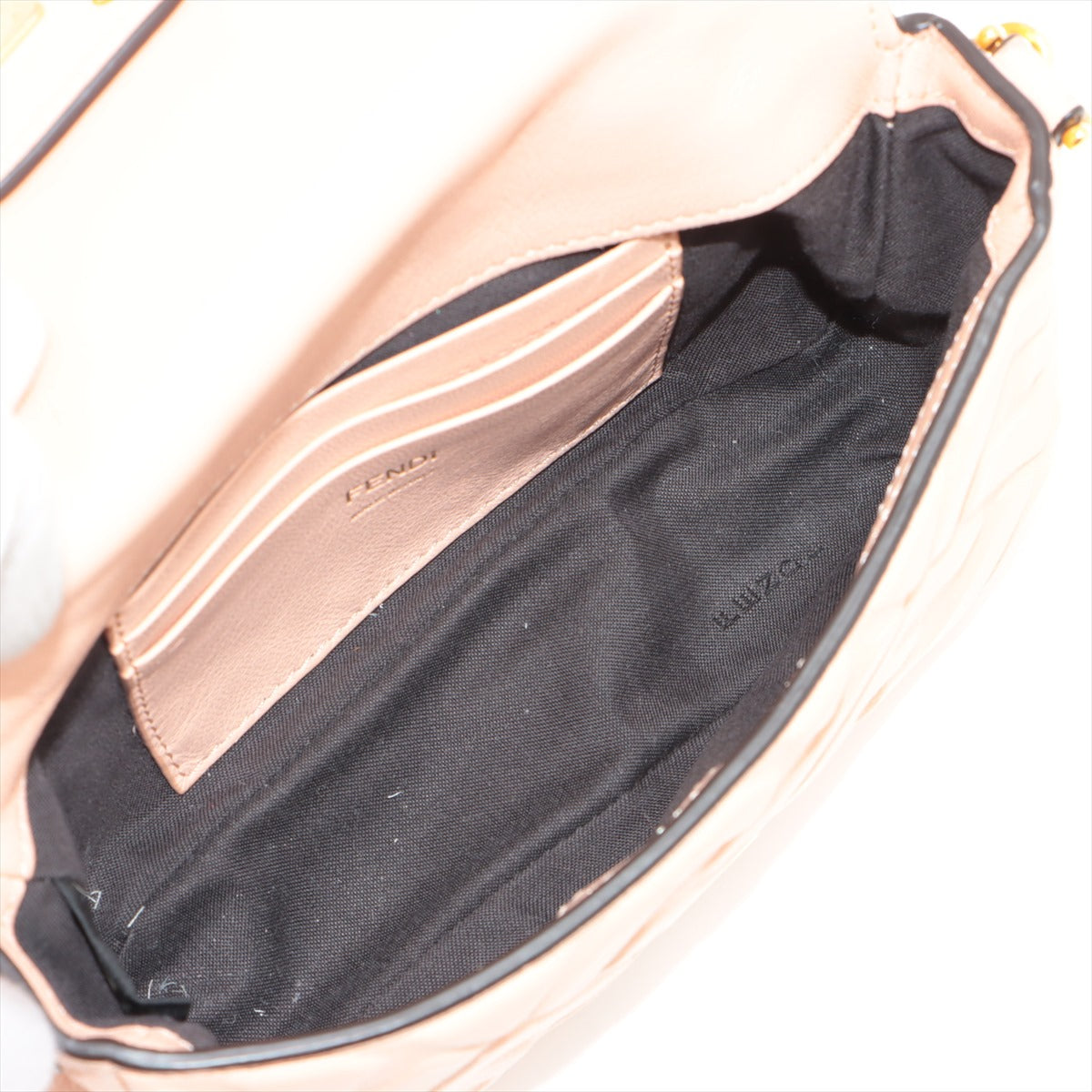 Fendy Mini Bucket Zucca 2WAY Handbag Pink 8BS017