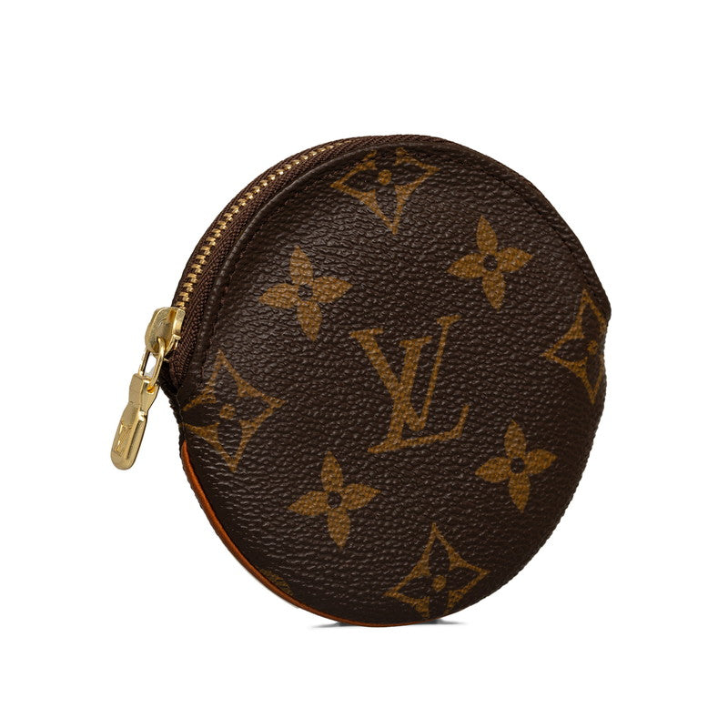 Louis Vuitton Monogram M61926 Coin Case PVC/Leather Brown