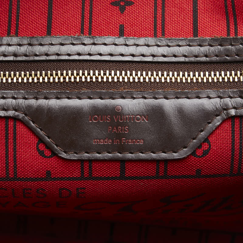 Louis Vuitton Damière N51109 托特包 PVC/皮革 棕色
