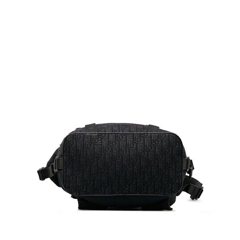 Dior Obreek Safari Rucksack Backpack 1SFBA093YKY Black Canvas Leather Men Dior [More] Rucksack