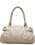 Salvatore Ferragamo Garcinia Handbags AU-21 6317 White Leather Ladies Salvatore Ferragamo