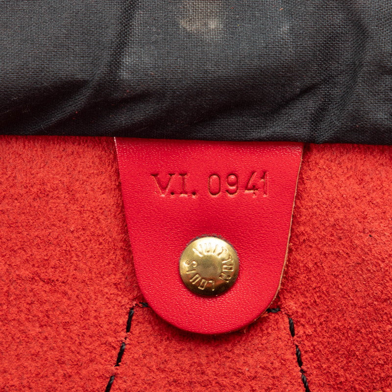 LOUIS VUITTON Epi Speedy 40 Boston Bag 手提包 M42987 Castilian Red 女士